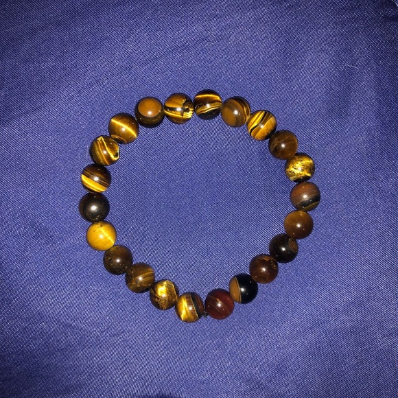 Other - Tigers Eye Mala Beads Bracelet